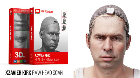 Xzavier Kirk Raw 3D Head Scan