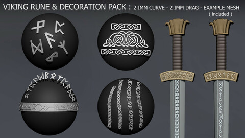 IMM Viking Rune & Decoration