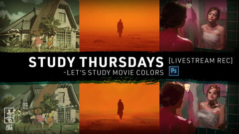 FEB-25 LiveStream: Let's Study Movie Colors - with art.uro