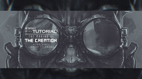 (Mini) Tutorial: The Creation (Illustration Process) + Procreate Liquify Technique