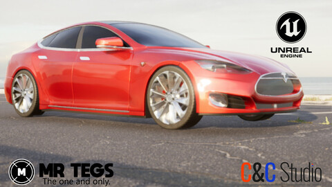 Tesla Model S for Unreal Engine