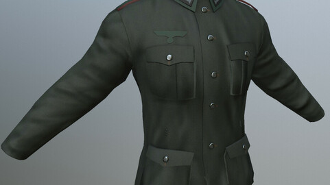 German WW-II tunic of Wehrmacht