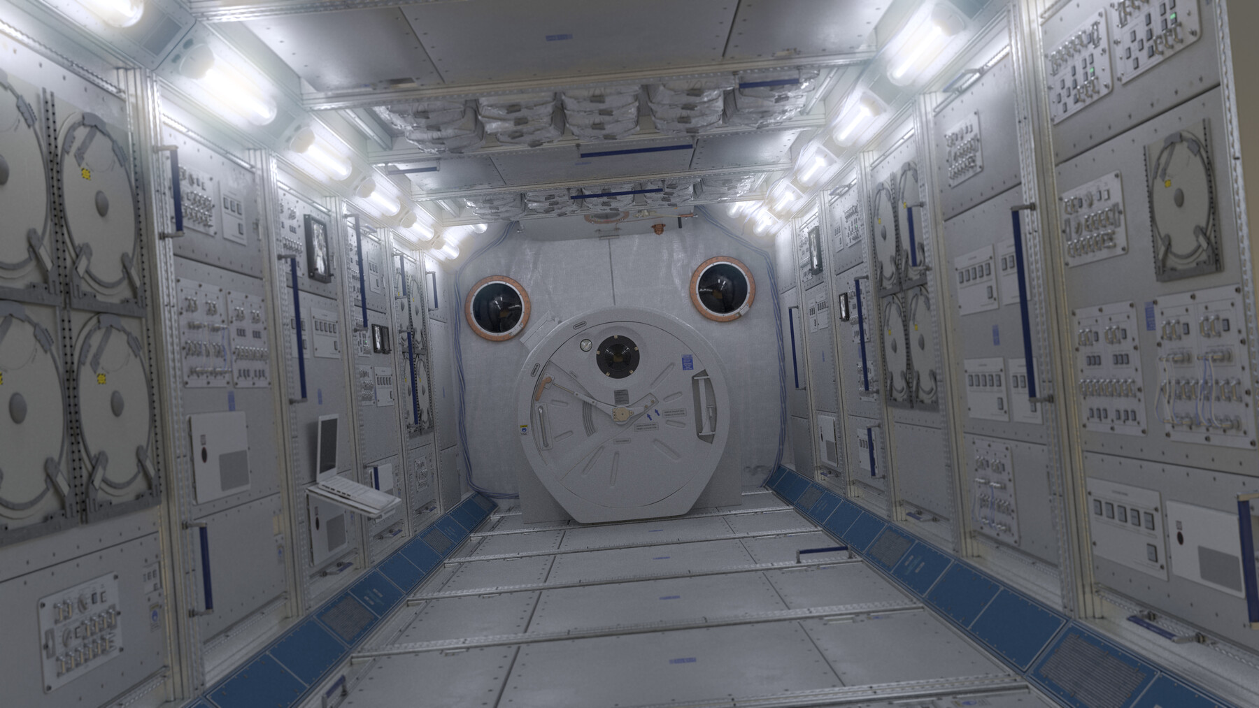 nasa spacecraft interior