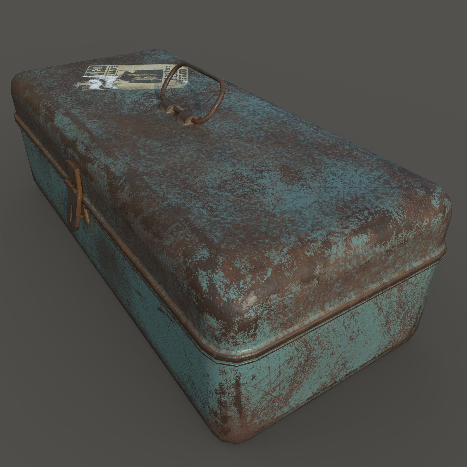 ArtStation Metal Tool Box Game Ready Game Assets