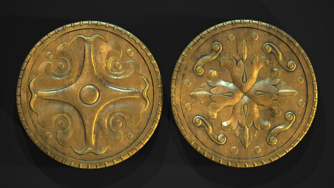 Pirate Gold Coin and Stack - Variant C