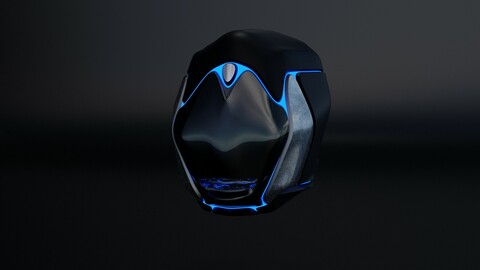 Scifi Helmet 4A