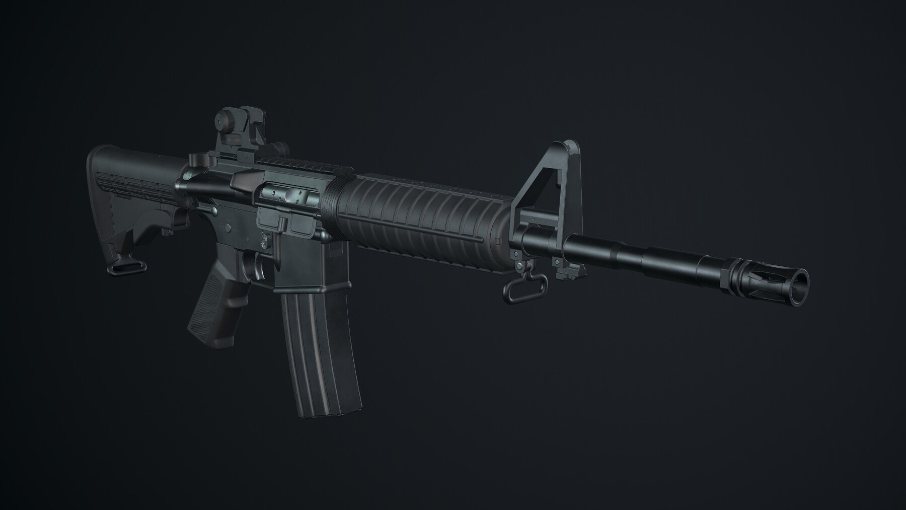 ArtStation - M4A1 Stock Modular | Resources