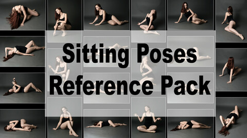 x184  Sitting Poses - Reference Pack