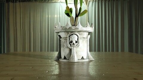 Skull Flowerpot