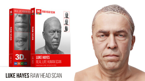 Luke Hayes Raw 3D Head Scan