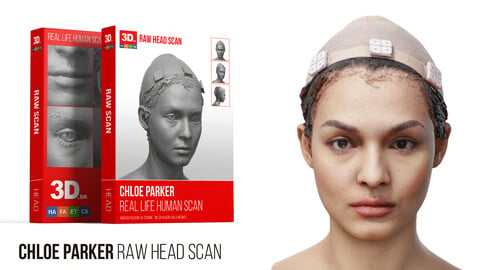 Chloe Parker Raw 3D Head Scan