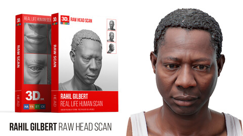 Rahil Gilbert Raw 3D Head Scan