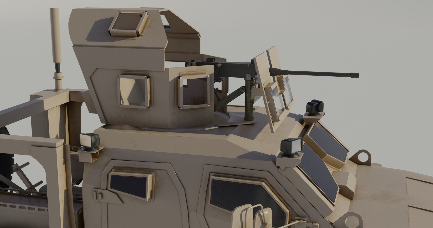 ArtStation - Oshkosh M-ATV | Game Assets