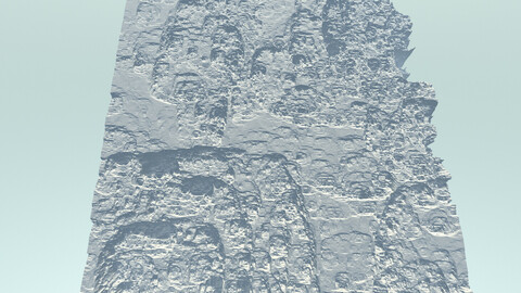 Flat Alien Landscape