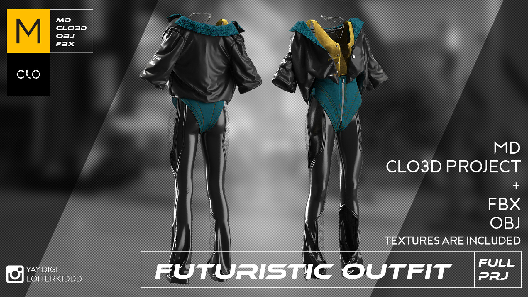 futuristic outfit