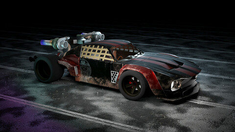 Cyberpunk Car