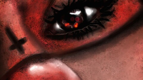 Redsssatan digital drawing