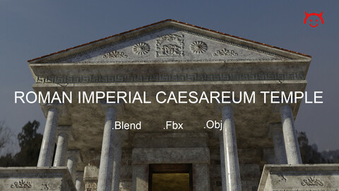 Roman Imperial Caesareum Temple Of Worship