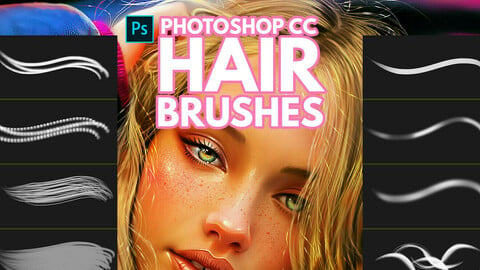 Hair Brushes for Photoshop