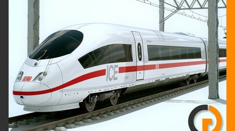 High Speed Train ICE 3 Siemens Velaro