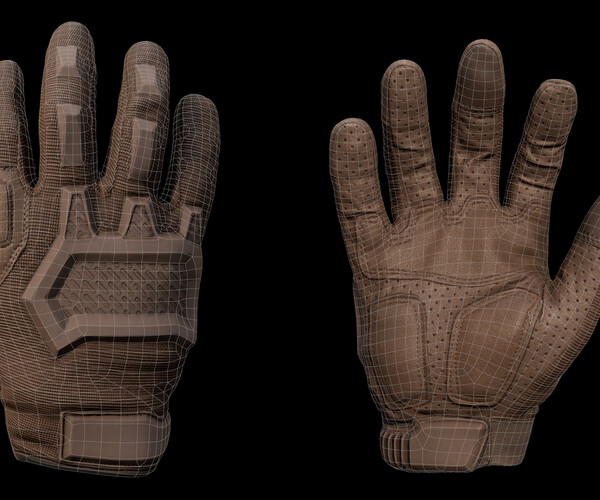 Artstation - Tactical Gloves 022 