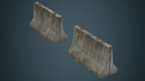 Concrete Barrier 1B