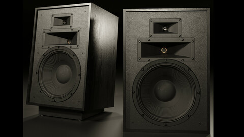 KLIPSCH Heresy IV with Stand - Satin Black