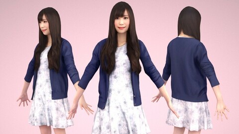 Animated 3D-people 072_Yui