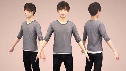 Animated 3D-people 038_Toru