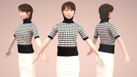 Animated 3D-people 026_Haru