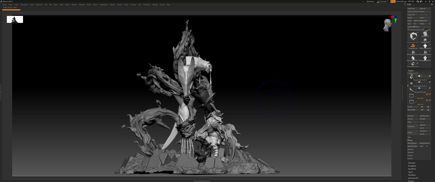 ArtStation Fire spirit Shaman King Resources