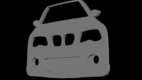 BMW e46 M Packet Keychain