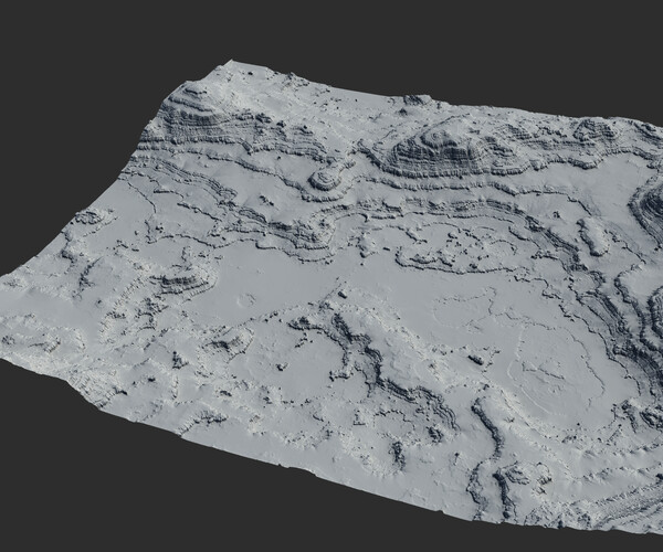 ArtStation - Desertic Valleys Collection Vol.1 | 12 Terrains at 8k ...