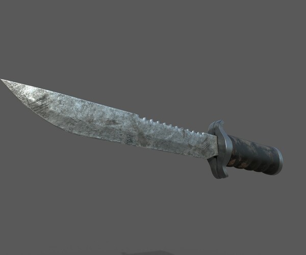 ArtStation - Combat Knife | Game Assets