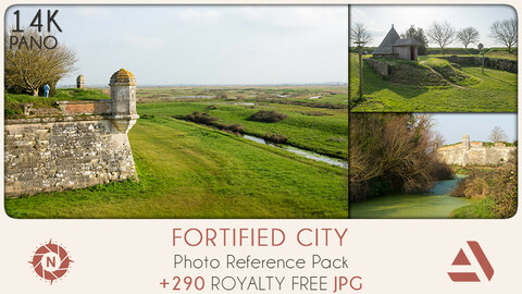 Photo Reference Pack: Fortified City