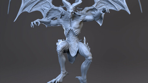 Gargoyle STL for 3d prnting
