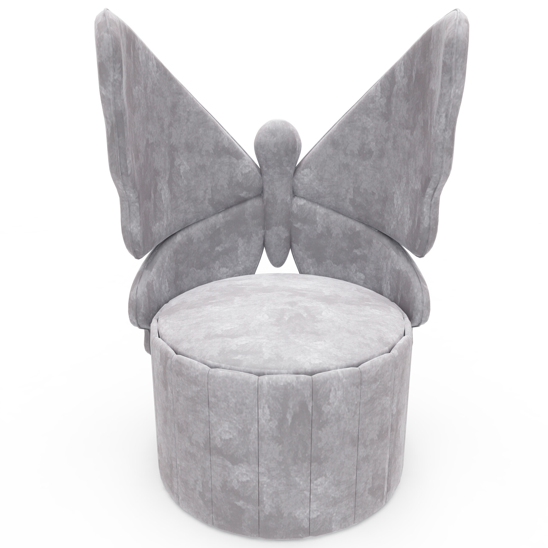 ArtStation Velvet Butterfly Kids Chair Design Resources