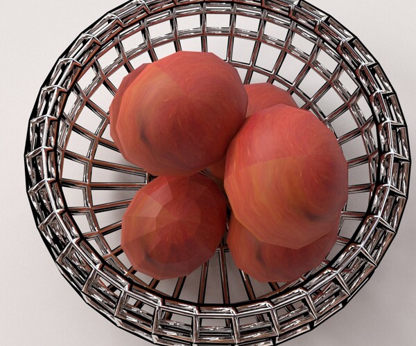 ArtStation Fruit Basket Game Assets