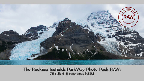 The Rockies: Icefields ParkWay Photo Pack RAW