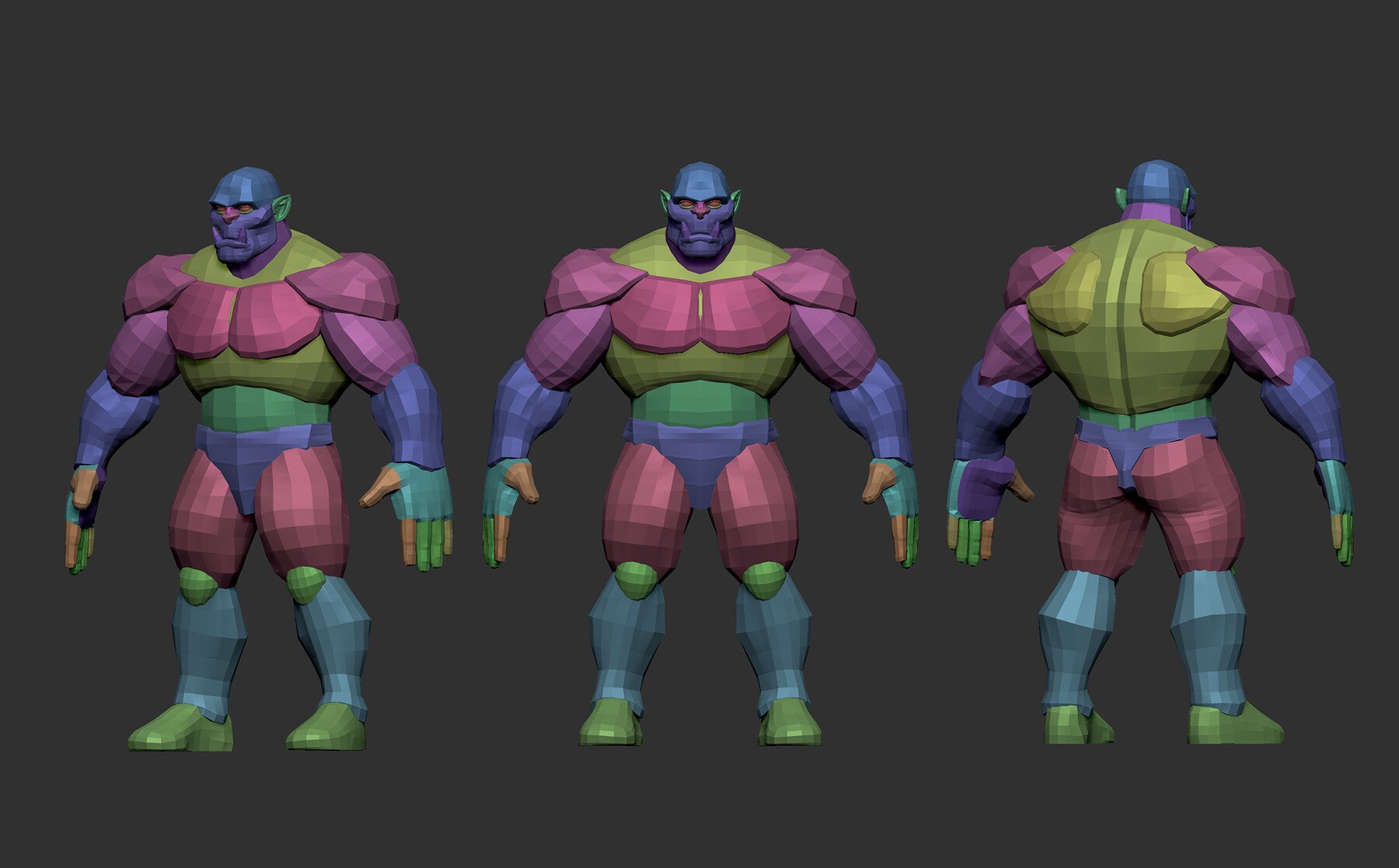 ArtStation - Stylized Fantasy Characters Basemesh Pack | Game Assets