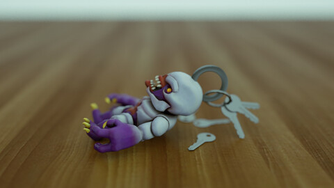 Doom Hellknight Keychain