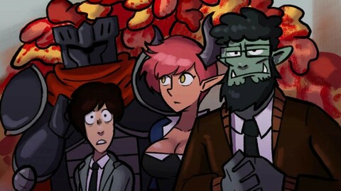 October's Legally Distinct Ink-Related Hashtag Comic!