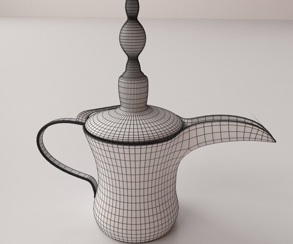 ArtStation Arabic Coffee Pot Game Assets