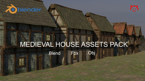 Medieval House Assets Pack