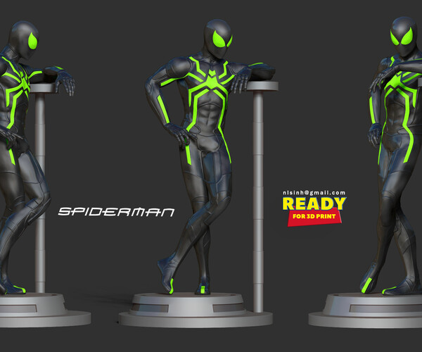 ArtStation - Spiderman - Stealth Suit | Resources