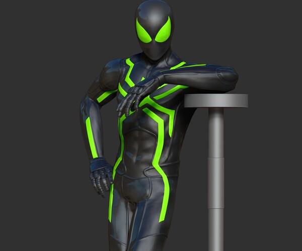 ArtStation - Spiderman - Stealth Suit | Resources