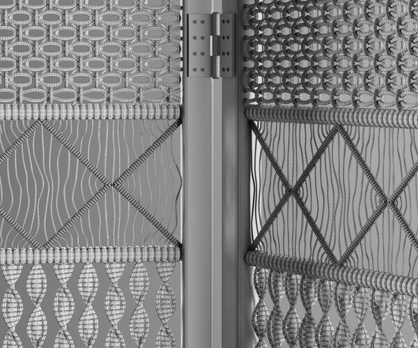 ArtStation - Macrame Room Divider | Resources