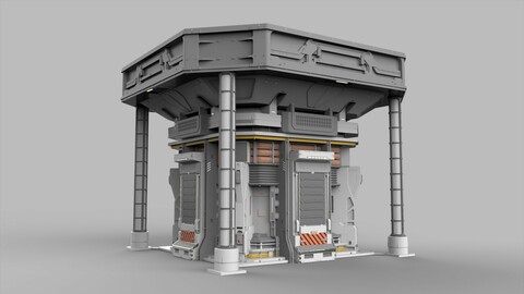 Sci Fi Modular Environment 12