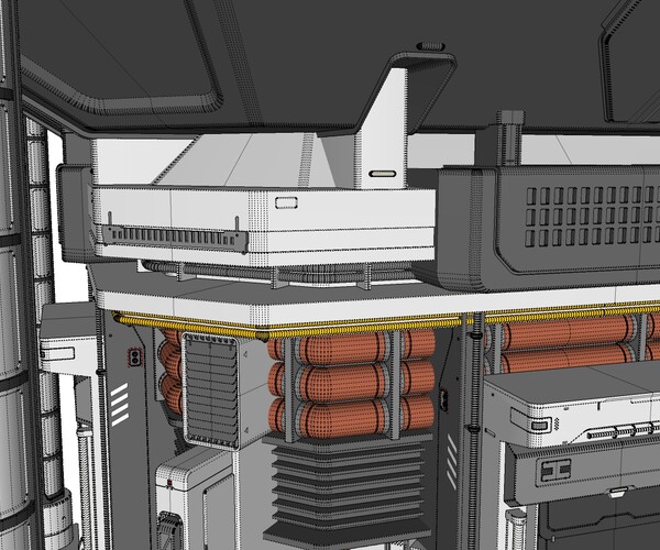 ArtStation - Sci Fi Modular Environment 12 | Resources