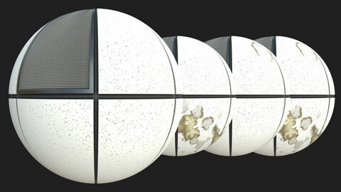 PBR Ceiling Tiles With Lights 02